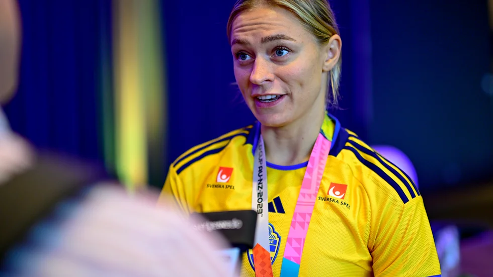 Fridolina Rolfö har inte spelat match sedan bronsmatchen mot Australien i augusti.