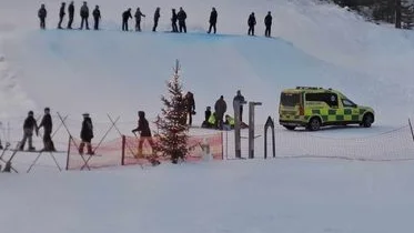 En kort stund efter den första olyckan inträffade ytterligare en.