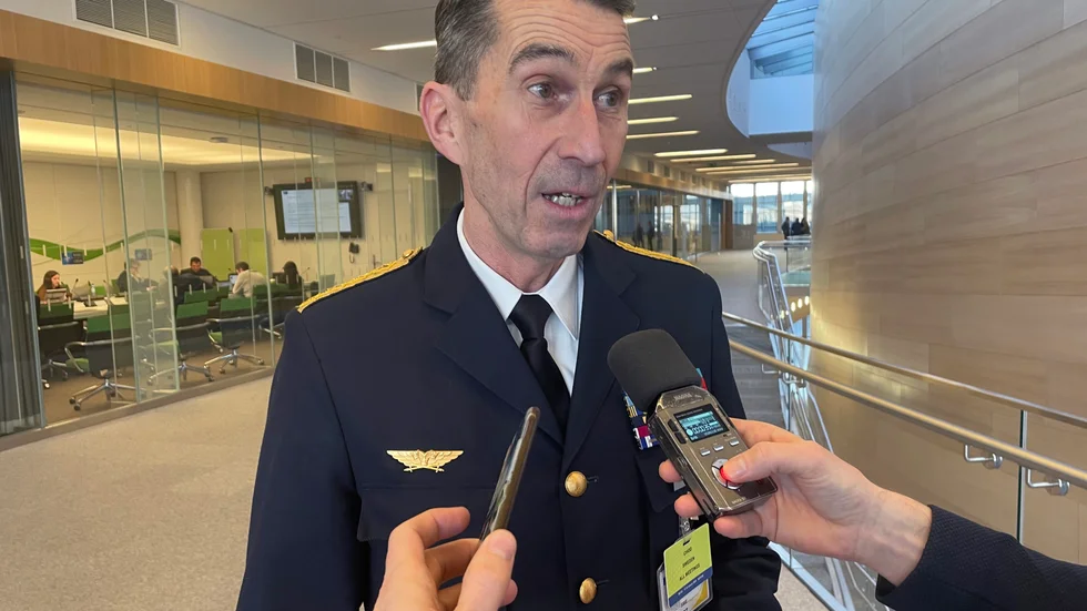 Överbefälhavare Micael Bydén efter veckans försvarschefsmöte med Nato-länderna i Bryssel.