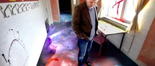 Skolan utsatt för stor skadegörelse