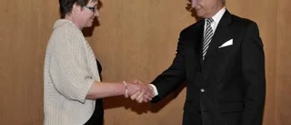 Kungen hyllade mjölkbönder