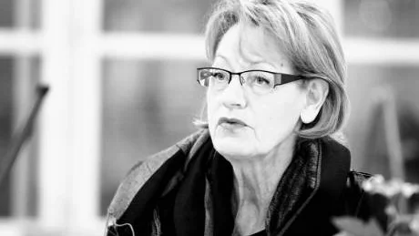Gudrun Schyman på Gotland. Feministiskt initiativ tänker ta plats i de  kommunalpolitiska verksamheterna.Foto:Rolf Jönsson