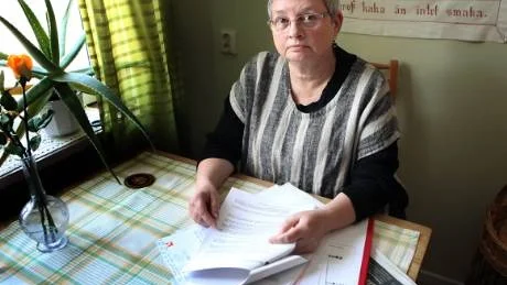 Svår prövning. Solveig Artsman valde att följa sin egen övertygelse i frågan om gasledningen. Hon pressades hårt av sitt eget parti, som hade en positiv inställning till Nord Stream.Foto: Rolf Jönsson
