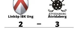 Åtvidaberg slog Linköp IBK Ung med uddamålet
