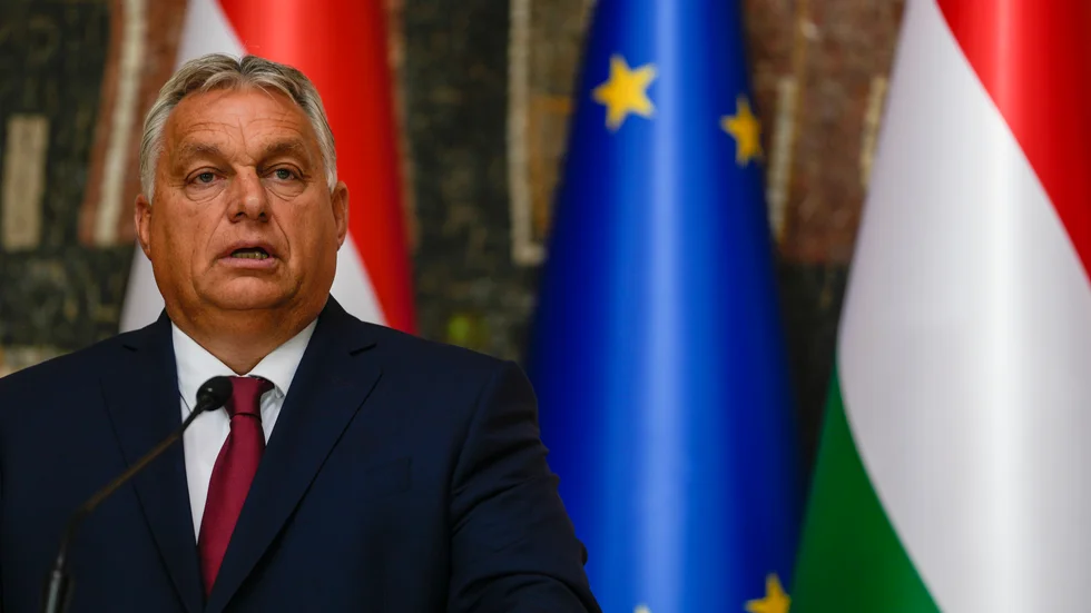 Ungerns premiärminister Viktor Orbán har fortfarande inte gett grönt ljus till Sveriges Natoansökan. Arkivbild.