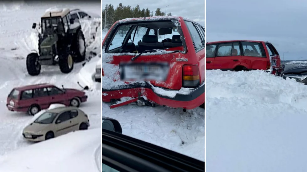 Mannen i 20-årsåldern gav fingret åt en polishelikopter och brände iväg 150 kilometer i timmen.