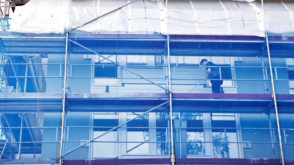 Bostadsbyggande.