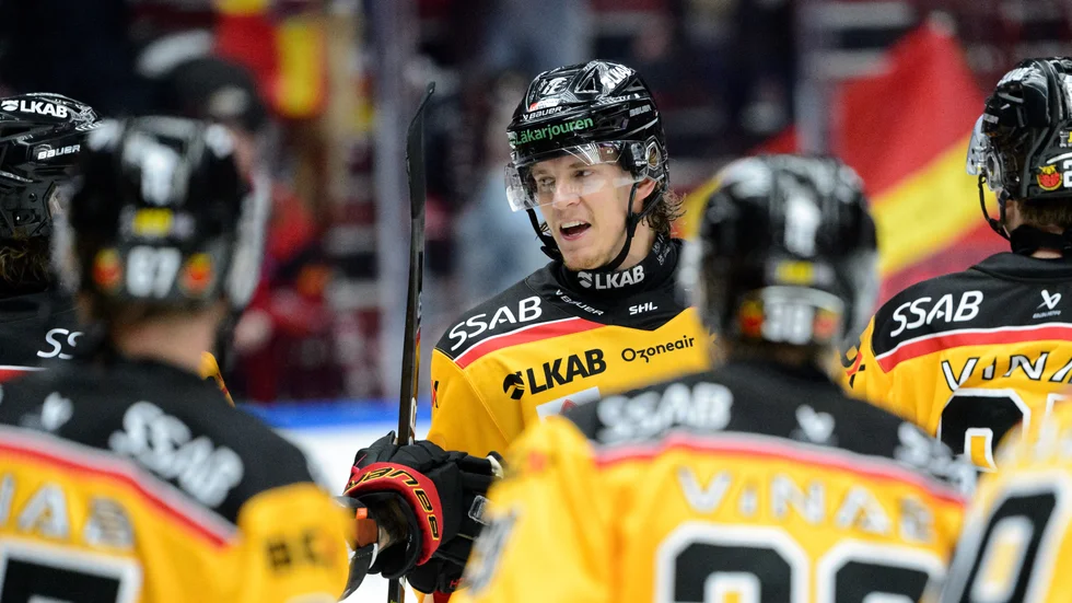 Marcus hardegård blev straffhjälte för Luleå Hockey i bortamatchen mot Malmö.