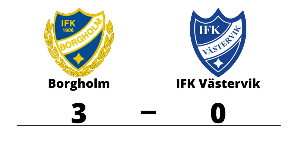 IFK Borgholm vann mot IFK Västervik