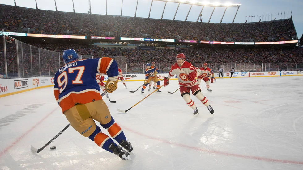 McDavids Edmonton besegrade Calgary.
