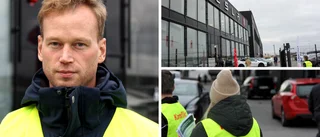 "Några strejkbrytare i Uppsala – ser allvarligt på det"