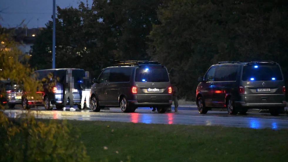 Bild från förra årets insats i Skäggetorp