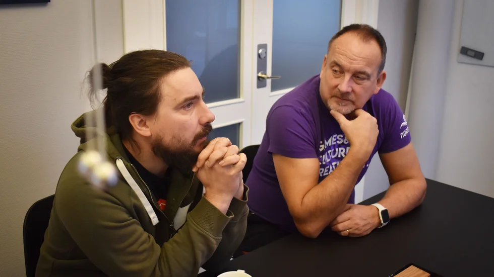 Johan Linder och Magnus Johansson, grundare av Nordsken, vill utveckla verksamheten och bli en viktig del i samhället.