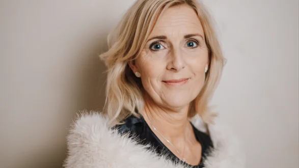 Susanna Lindmark, körledare och tonsättare vid Norrbottensmusiken fick den allra främsta medaljen.