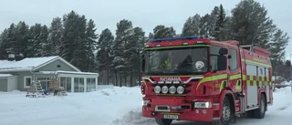 Brand på pizzeria i Piteå     