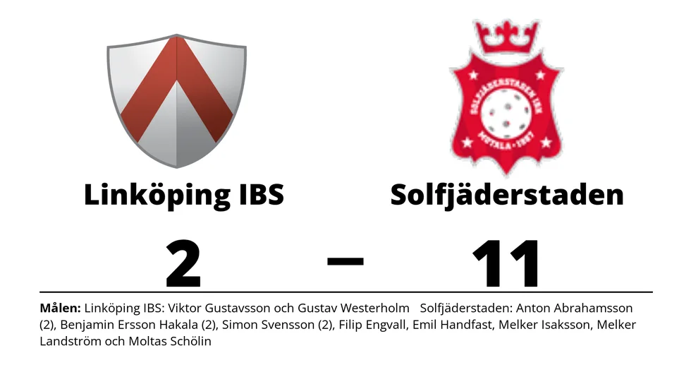 Linköpings IBS förlorade mot Solfjäderstadens IBK