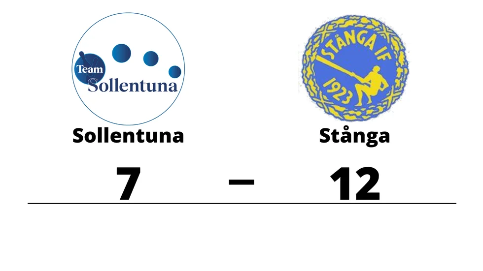 Team Sollentuna förlorade mot Stånga IF