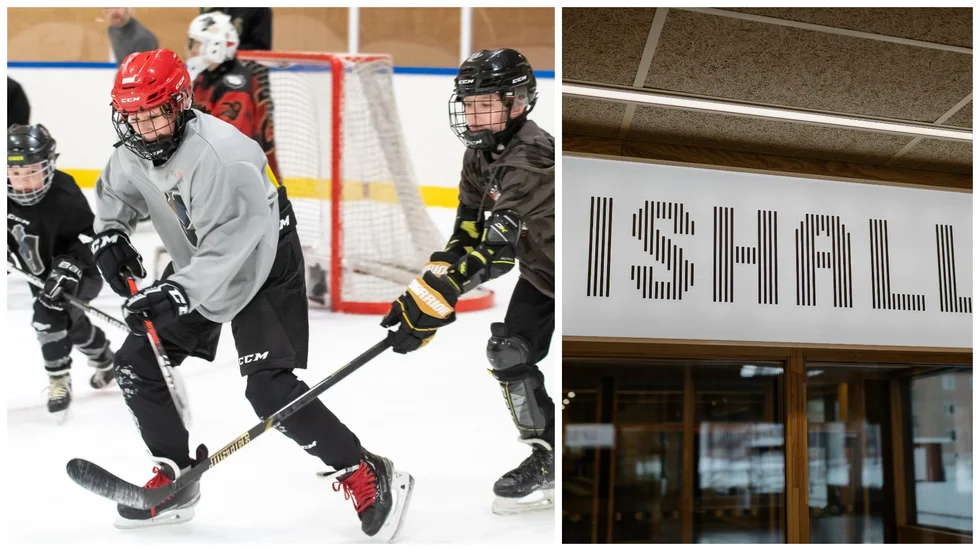 Knivstas hockeyungdomar måste nu åka till Rimbo för att träna.