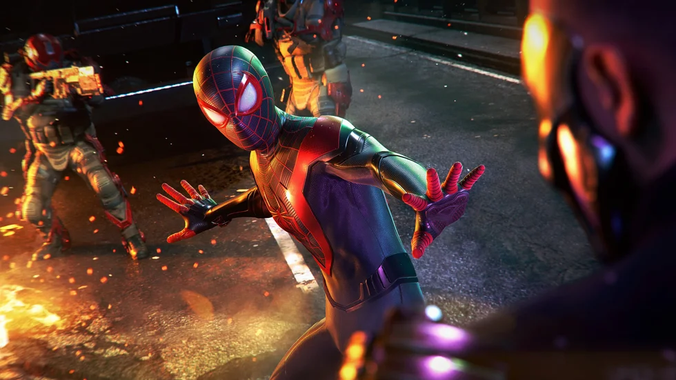 Den Sonyägda storstudion Insomniac ligger bland annat bakom "Spider-Man"-spelen. Pressbild.