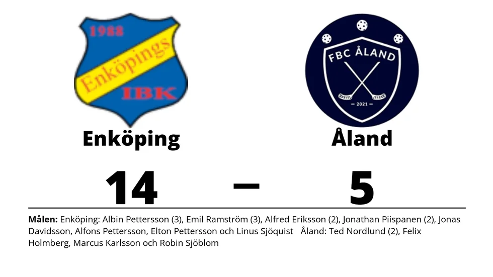 Enköping IBK vann mot FBC Åland