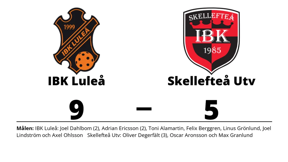 IBK Luleå vann mot Skellefteå IBK