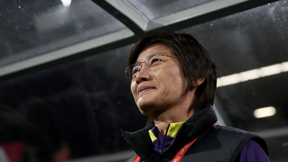 Shui Qingxia ledde Kinas damlandslag i fotboll till VM. Nu får hon sparken. Arkivbild.