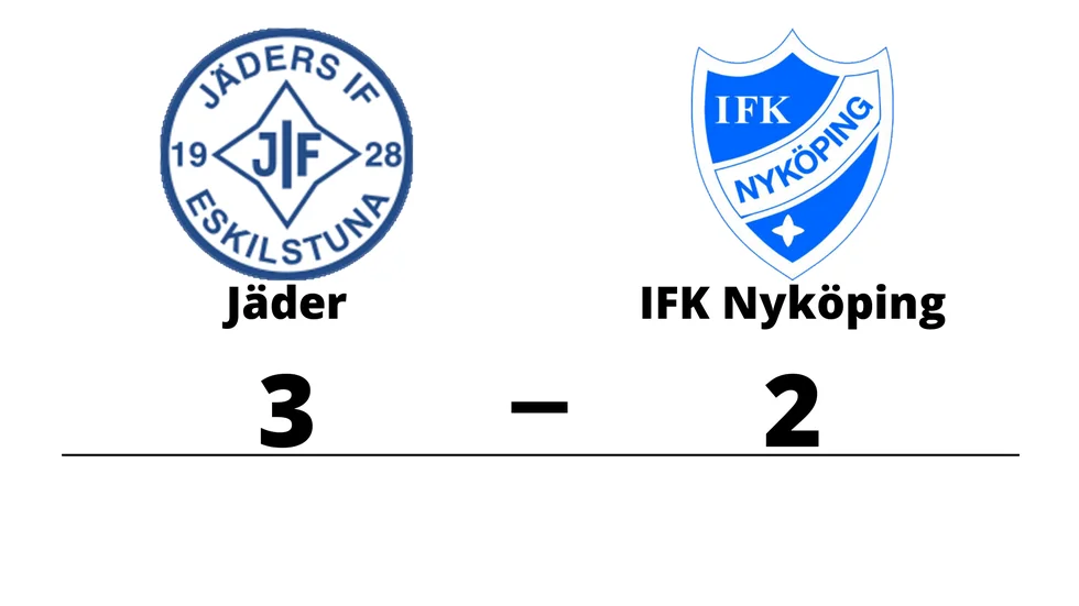 Jäders IF vann mot IFK Nyköping