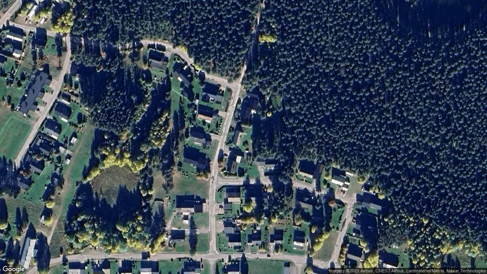 Området kring Gästgivarevägen 16