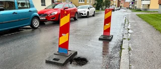 Slukhål på gata irriterar boende i området