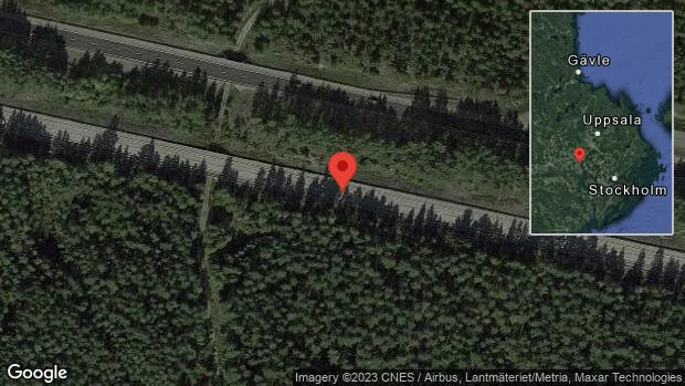 Trafikolycka på E18