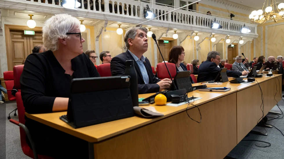 S+M-styrets Kristina Edlund (S) och Niklas Borg (M) kommer med största sannolikhet att debattera på årets första kommunfullmäktigesammanträde i Linköping.
