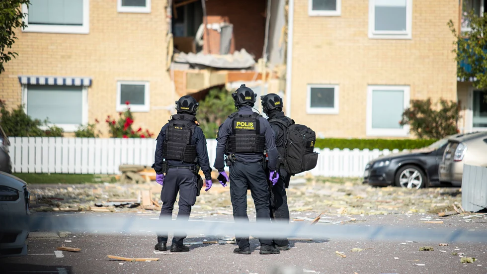 En person är gripen misstänkt för att ligga bakom sprängningen i Ekholmen under tisdagsmorgonen.