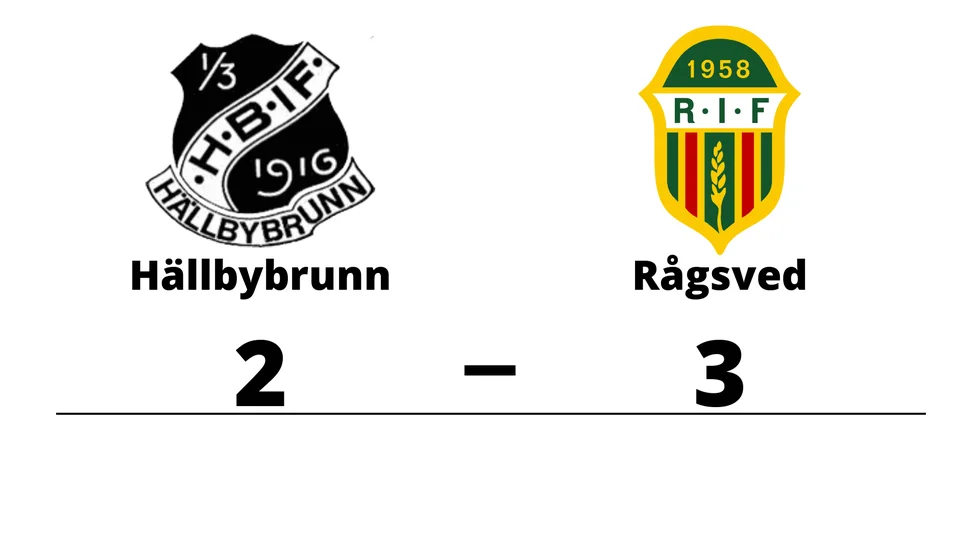 Hällbybrunns IF förlorade mot Rågsveds IF