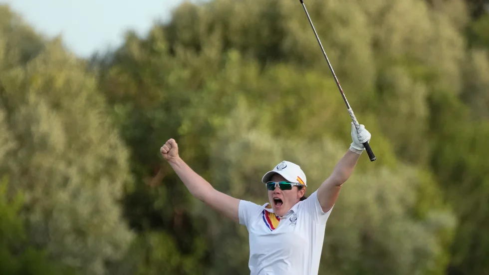 Leona Maguire är en av tre spelare i Europa som kommer spela fem matcher i Solheim Cup.