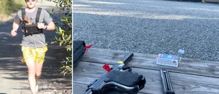 De skjuter pistol och springer i skogen – på tid
