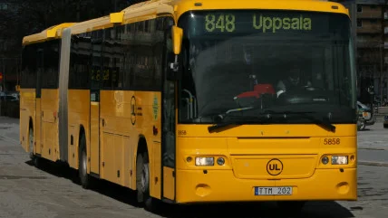 Av- och påstigning på buss 848 kommer att ske vid riksväg 72 under helgens kvällar och nätter.