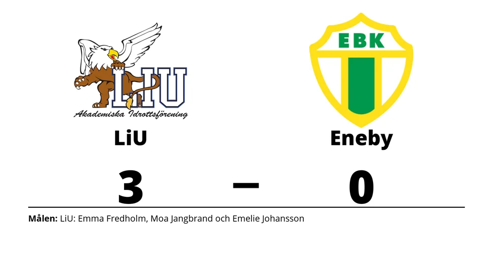 LiU AIF FK vann mot Eneby BK