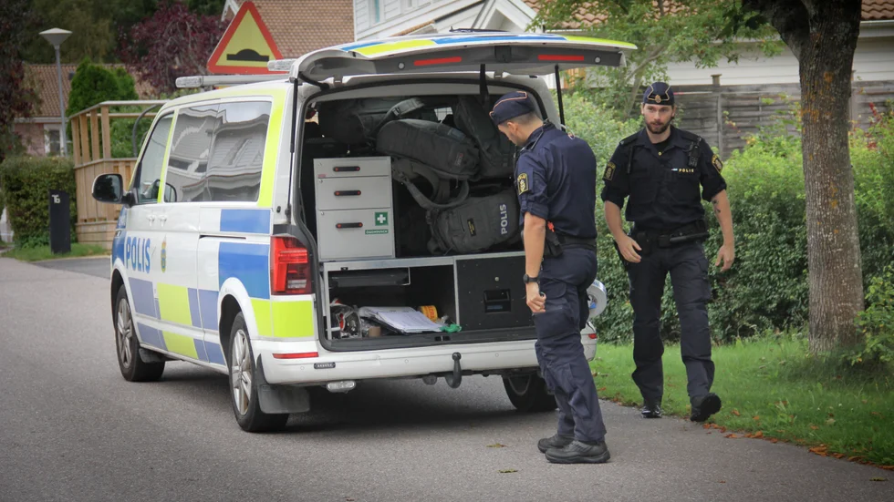 Skottlossning i Stenhagen, Uppsala.