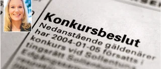 Konkursvågen i Eskilstuna: "Skrämmande"