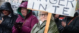 De demonstrerade mot angiverilag