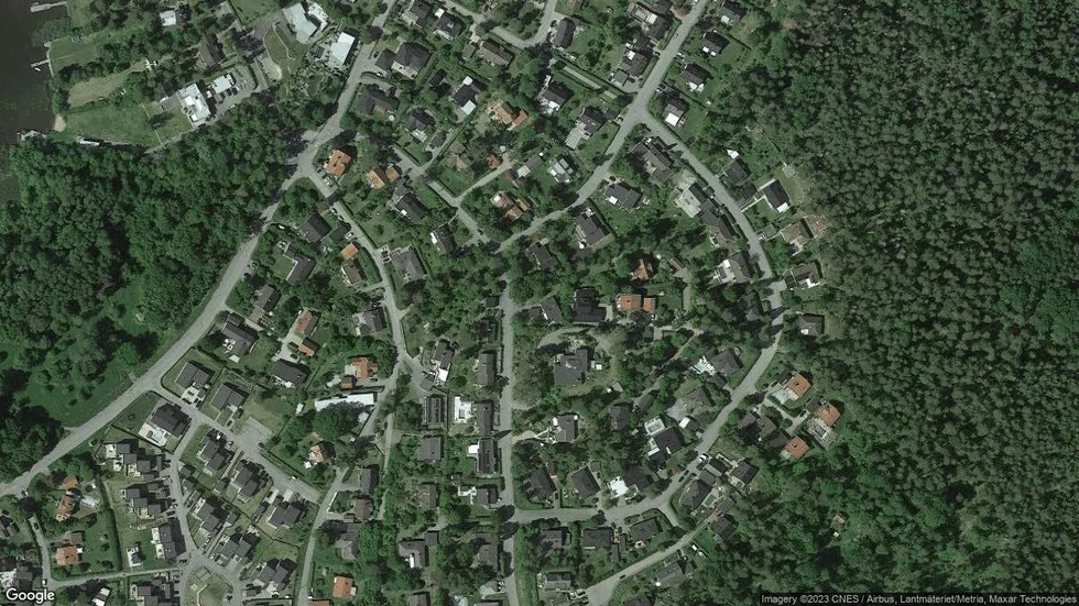 Området kring Tilskogsvägen 13