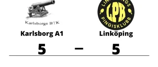 Linköping kryssade borta mot Karlsborg A1