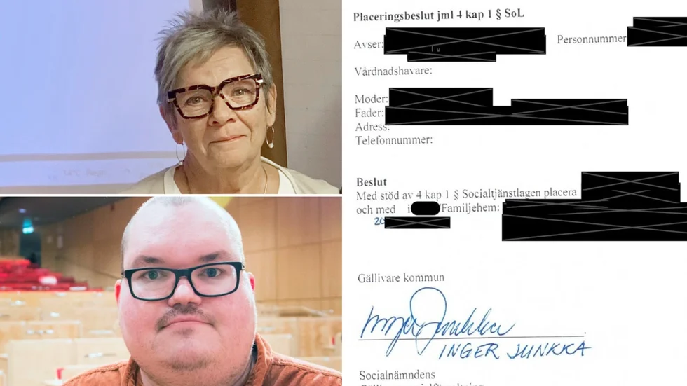 Såväl Inger Junkka (S) som hennes partikollega, Johannes Sundelin, har skrivit under beslut om att placera barn i familjehem. Det är förbjudet enligt kommunens delegationsordning och placeringarna är därmed inte lagliga.