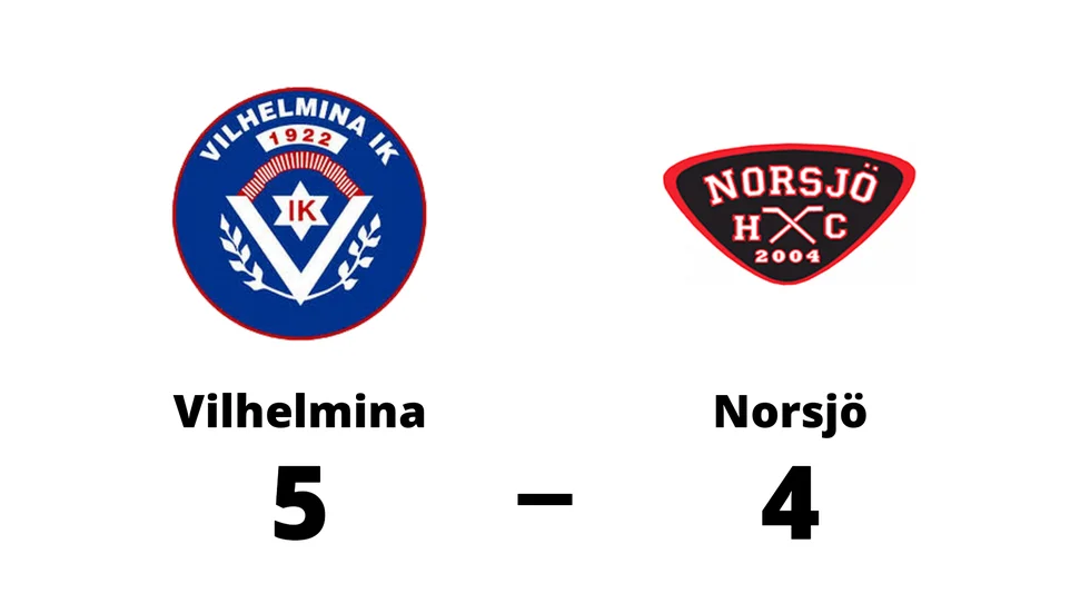 Vilhelmina IK vann mot Norsjö HC