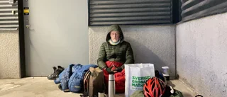 Johan lämnade vardagen – har bott utomhus i fem år 