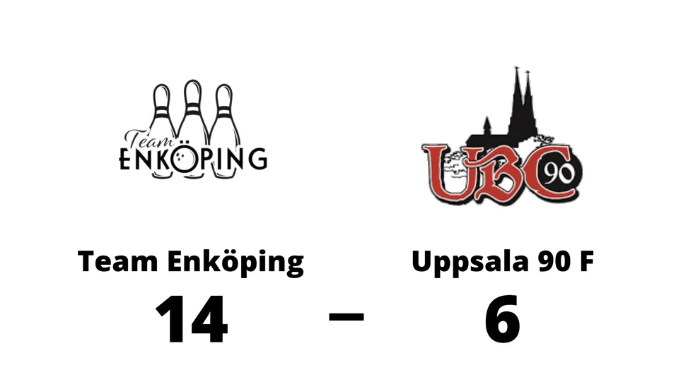 Team Enköping BK vann mot Uppsala BC 90 F1
