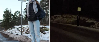 14-åriga Mollys krav till politikerna: Säkra busshållplatsen