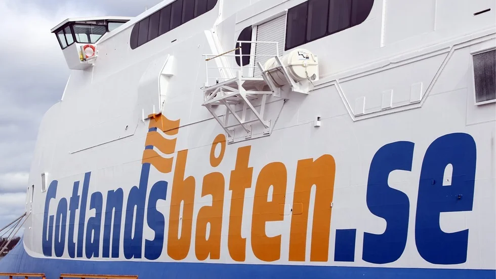 Gotlandsbåten koncentrerar sig på personbilar under högsäsong, för att få plats med så många passagerare som möjligt.