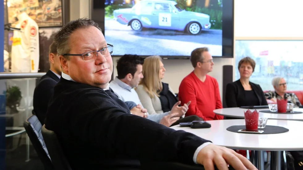 Lars Jonsson, är projektledare för Midnattssolsrallyt och arrangör är officiellt KAK, kungliga Automobil Klubben. Foto: Roelof Stroetinga