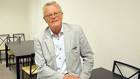 Björn Eriksson leder kontantupproret mot bankerna.